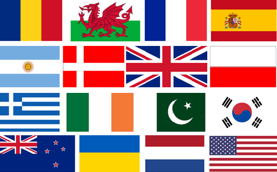 GenieBelt Nationalities