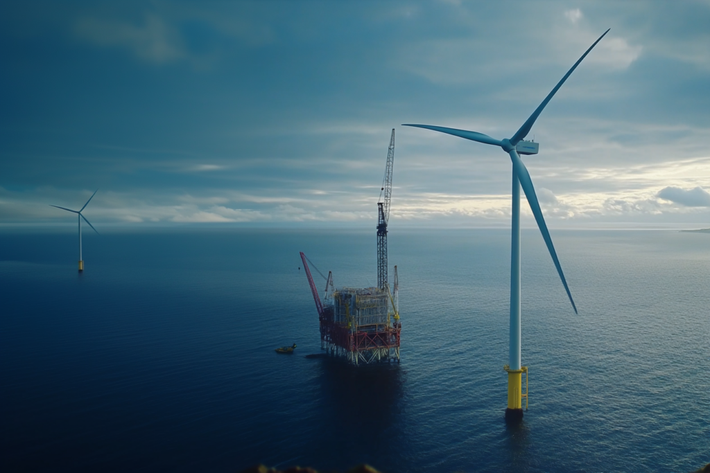 Offshore wind farm landscape | LetsBuild